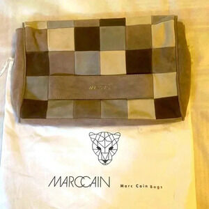 Marc  Cain soft suede hand bag (made in Italy 🇮🇹)